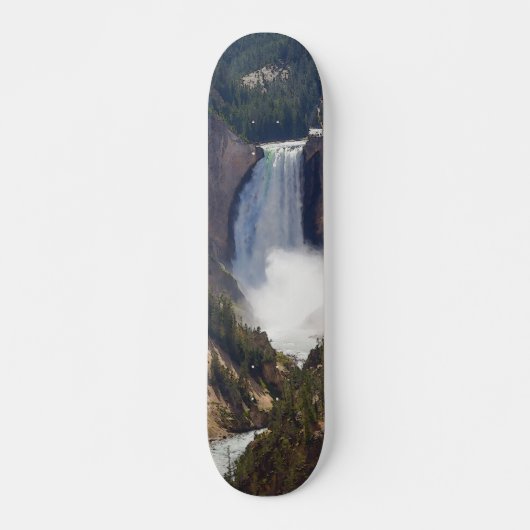 De kracht van geelsteen persoonlijk skateboard (Voorkant)