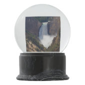 De kracht van geelsteen sneeuwbol (Achterkant)