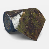 De kracht van geelsteen stropdas (Opgerold)