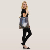 De kracht van geelsteen tote bag (Op model)