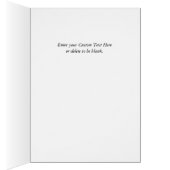 De kracht van geelsteen Wenskaart (Binnen (Rechts))