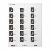 De kracht van geelstenen Adresetiketten Etiket (Full Sheet)