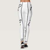 DE KRACHT VAN GELOVEN LEGGINGS (Achterkant)