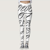 DE KRACHT VAN GELOVEN LEGGINGS (Voorkant)