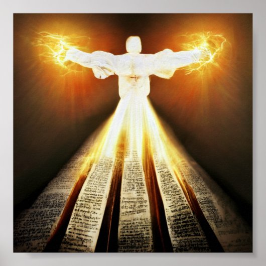 De kracht van God Poster (Voorkant)