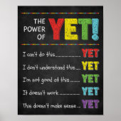 De kracht van het Poster van de Groei van de klasl (Voorkant)