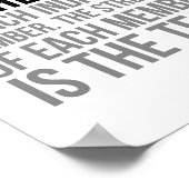 De kracht van het team is elk individueel lid poster (Hoek)