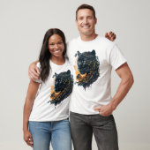 De kracht van het zwarte panter t-shirt (Unisex)