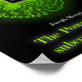 De kracht van je onderbewuste geest poster (Hoek)