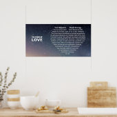 De kracht van liefde - je magnetische hartenergie poster (Keuken)