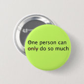 De kracht van mij ronde button 5,7 cm (Voorkant /achterkant)