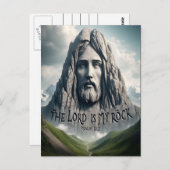 De kracht van mijn verlossing De Heer is mijn rots Briefkaart (Voorkant / Achterkant)