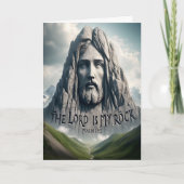 De kracht van mijn verlossing De Heer is mijn rots Kaart (Voorkant)