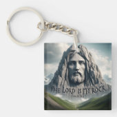 De kracht van mijn verlossing De Heer is mijn rots Sleutelhanger (Voorkant)