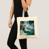 De kracht van Niagara Tote Bag (Voorkant (product))