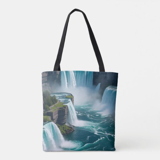 De kracht van Niagara Tote Bag (Achterkant)
