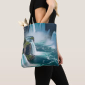 De kracht van Niagara Tote Bag (Dichtbij)