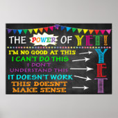 DE KRACHT VAN NOG! Classroom Poster (Voorkant)