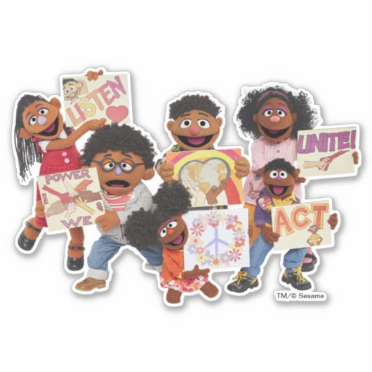 De kracht van ons sticker (Voorkant)