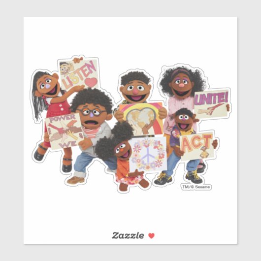 De kracht van ons sticker (Vel)