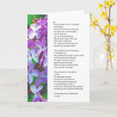 De kracht van onze vriendschap... kaart (Gele Bloem)