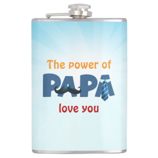 De kracht van papa heupfles
