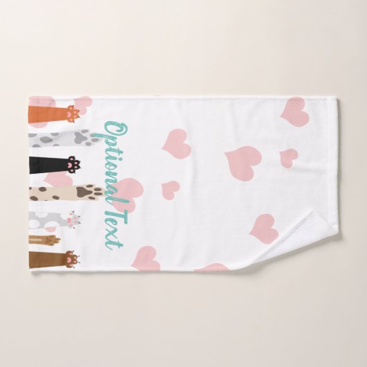 De kracht van poten bad handdoek (Handdoek)