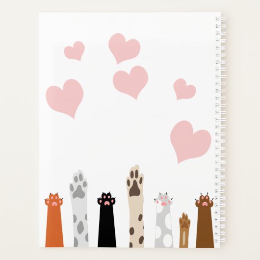 De kracht van poten  planner (Achterkant)