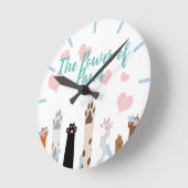 De kracht van poten  ronde klok (Hoek)