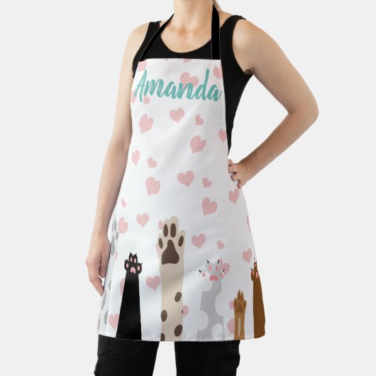 De kracht van poten schort (Insitu)