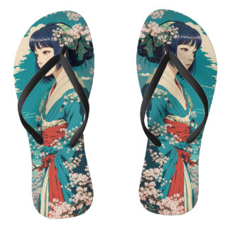 De kracht van schoonheid teenslippers