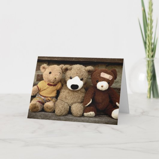 De kracht van vriendschapsgroet kaart (Voorkant)