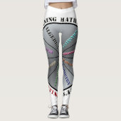 De kracht van wiskunde leggings (Voorkant)