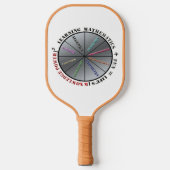 De kracht van wiskunde pickleball paddle (Voorkant)