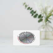 De kracht van wiskunde visitekaartje (Staand voorkant)