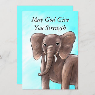 De kracht van zijn liefdeskaart bedankkaart