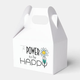 DE KRACHT VOOR EEN GOEDE BOX BEDANKDOOSJES