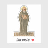 De krachtige Bede Preaching (P 008) 1UP Sticker (Vel)