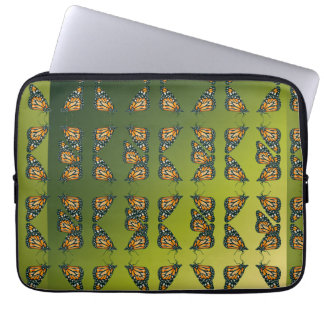 De Krachtige Monarch Vlinder iPad Laptop Sleeve