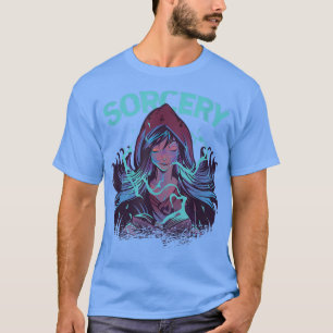 De krachtige tovenaar van de Magische Macht T-Shir T-shirt