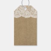 De Kraft & Lace bruiloft Collectie Labels Cadeaulabel (Achterkant)