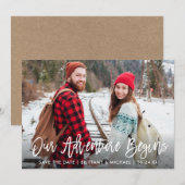 De Kraft van het Manuscript van de borstel sparen  Kaart (Voorkant / Achterkant)