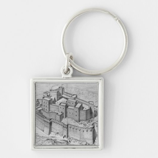 De Krak des Chevaliers, wederopbouw Sleutelhanger (Voorkant)
