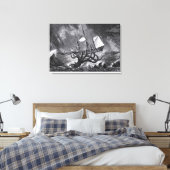 De Kraken Canvas Afdruk (Insitu (Slaapkamer))