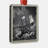 De Kraken Metalen Ornament (Rechts)