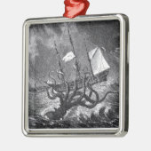 De Kraken Metalen Ornament (Links)