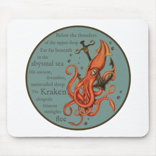 De Kraken Muismat (Voorkant)