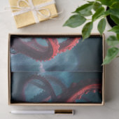 De Kraken Octopus Zee Monster Decoupage Tissuepapier (Geschenk)