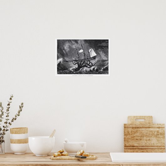 De Kraken Poster (Keuken)