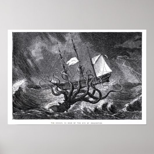 De Kraken Poster (Voorkant)